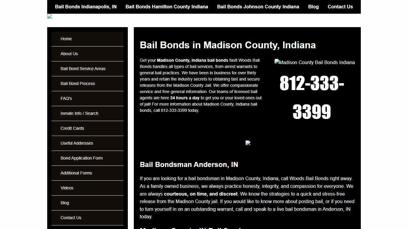 Madison County Indiana Bail Bonds | Bail Bondsman Anderson IN | 812-333-3399